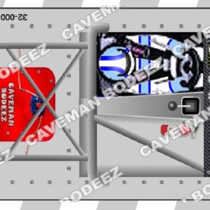 1/32 2D Printed Interior Card - Stock Car