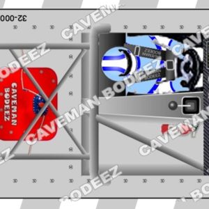 1/32 2D Printed Interior Card - Stock Car