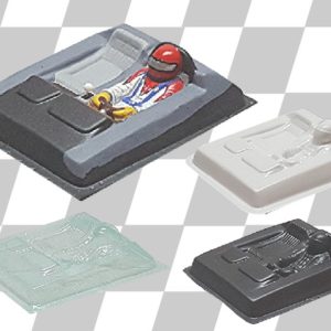 1/24 Two Seat Interior - Left Hand Driver - Full Helmet