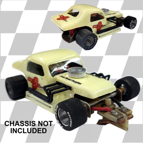 Vintage Modified - Short Tail Coupe - clear body w interior
