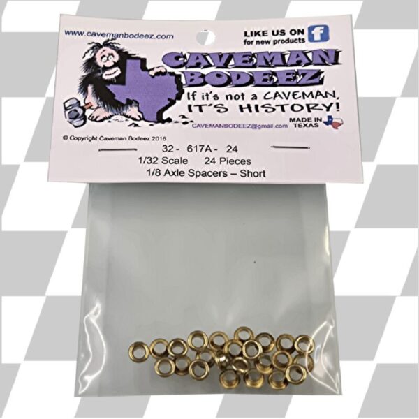 1/8 Axle Spacer - Short